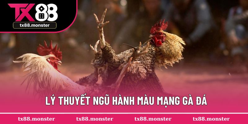 Lý thuyết ngũ hành màu mạng gà đá