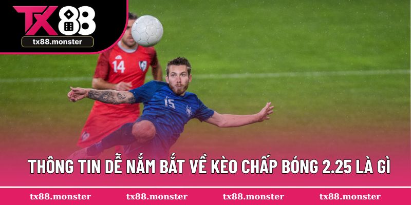 Thông tin dễ nắm bắt về kèo chấp bóng 2.25 là gì?